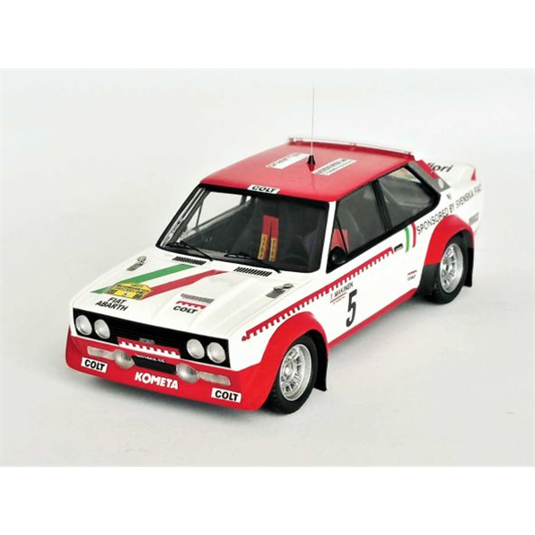Fiat 131 Abarth Swedish Rally 1977 Timo Makinen/Henry Liddon