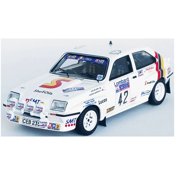 Vauxhall Chevette HSR RAC Rally 1983 George Marshall /Ken Wilson