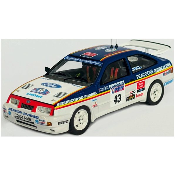 Ford Sierra RS Cosworth #43 RAC Rally 1986 Chris Mellors/Brian Staker