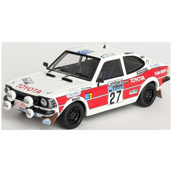 Toyota Corolla Levin RAC Rally 1977 Leif Asterhag/Anders Gullberg