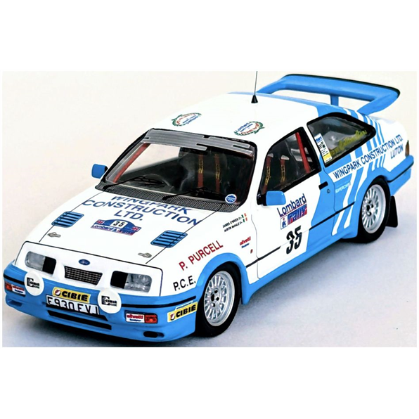 Ford Sierra RS Cosworth 24th RAC Rally 1988 Austin MacHale/James O'Brien