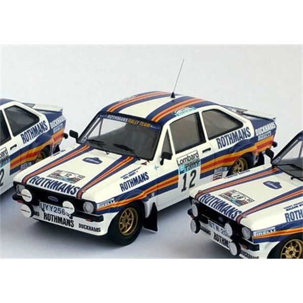 Ford Escort Mk2 RAC Rally 1981 #12 Pentti Airikkala/Phil Short