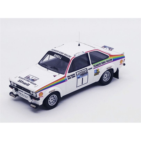 Ford Escort Mk2 RAC Rally 1976 Timo Makinen/Henry Liddon