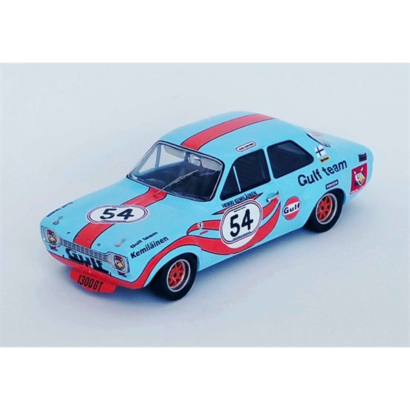 Ford Escort Mk1 1300 GT #54 Brands Hatch 1972 Heikki Kemilainen