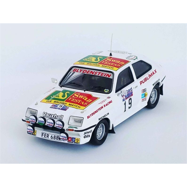 Vauxhall Chevette HSR RAC Rally 1982 Terry Kaby/Mike Nicholson