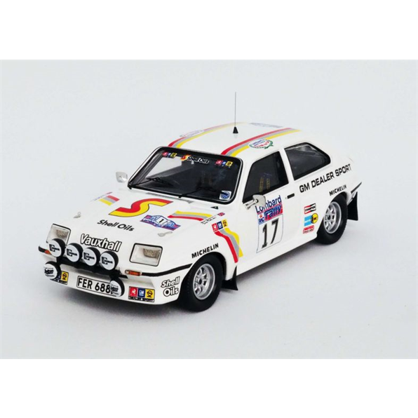 Vauxhall Chevette HSR RAC Rally 1983 Terry Kaby/Mike Nicholson