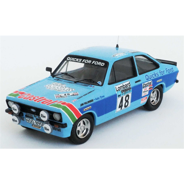 Ford Escort Mk2 15th RAC Rally 1980 Mike Stuart/Frank Rowlands