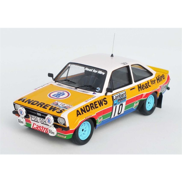 Ford Escort Mk2 2nd RAC Rally 1979 Russel Brookes/Paul White