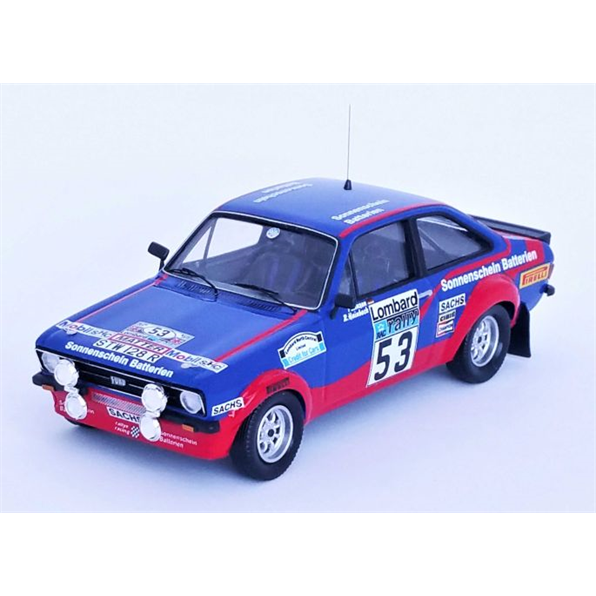 Ford Escort Mk2 20th RAC Rally 1977 Reinhard Hainbach/Peter Linzen