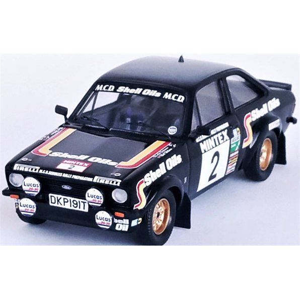 Ford Escort Mk2 3rd Mintex Rally 1982 Ari Vatanen/Neil Wilson