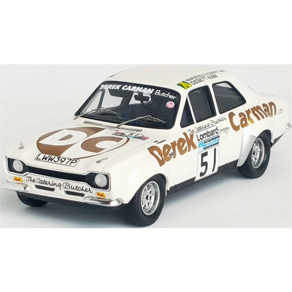 Ford Escort Mk1 22th RAC Rally 1975 Tony Drummond/Ron Channon