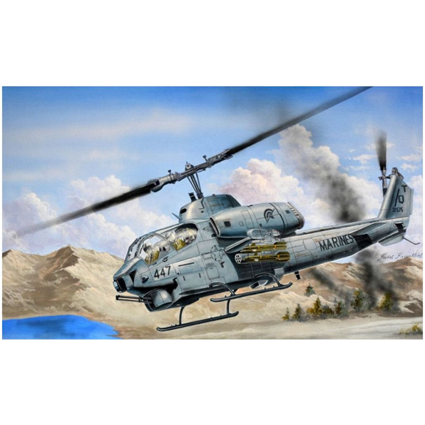 AH-1W Super Cobra Helicopter US Marines