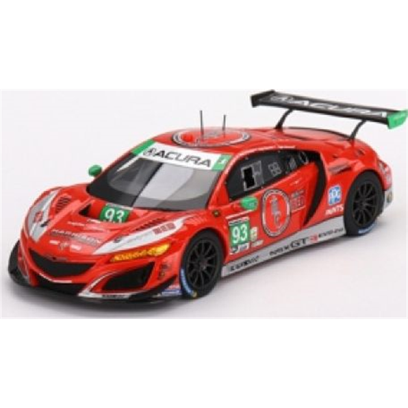Acura NSX GT3 EVO22 #93 Racers Edge Motorsports w/WTR IMSA 2023 Daytona 24hrs