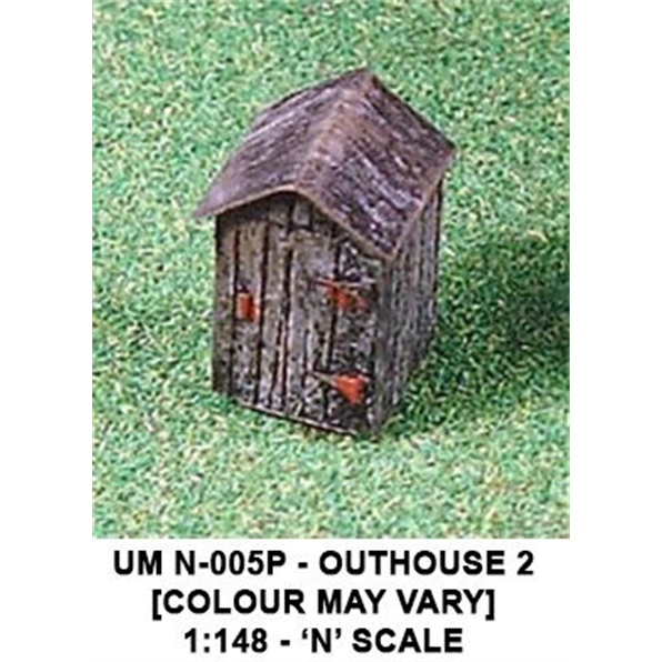 Outhouse 2 (Painted)