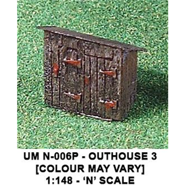 Outhouse 3 (Painted)