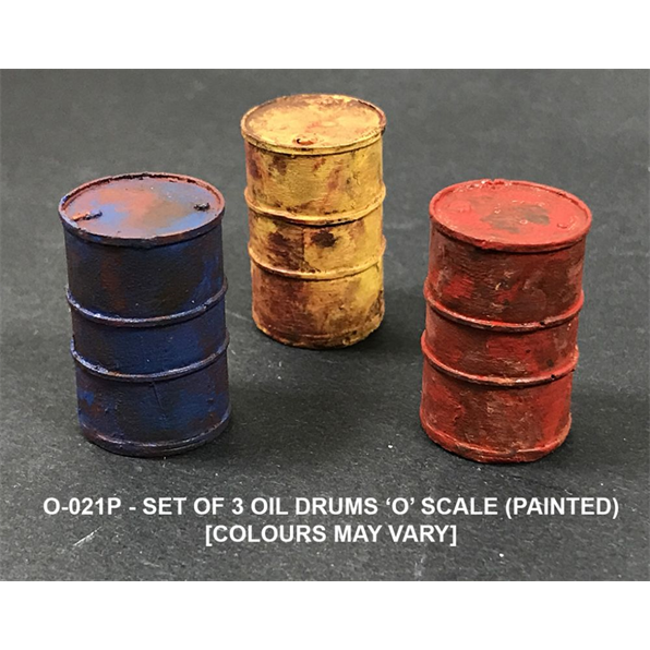 Oil drums (Painted)
