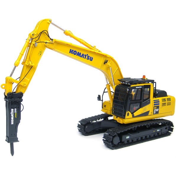 Komatsu PC210LC-10 Hydraulic Crawler Excavator with Breaker