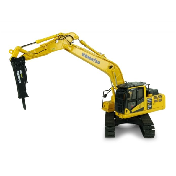 Komatsu PC210LC-11 Hydraulic Excavator with Hammer Drill