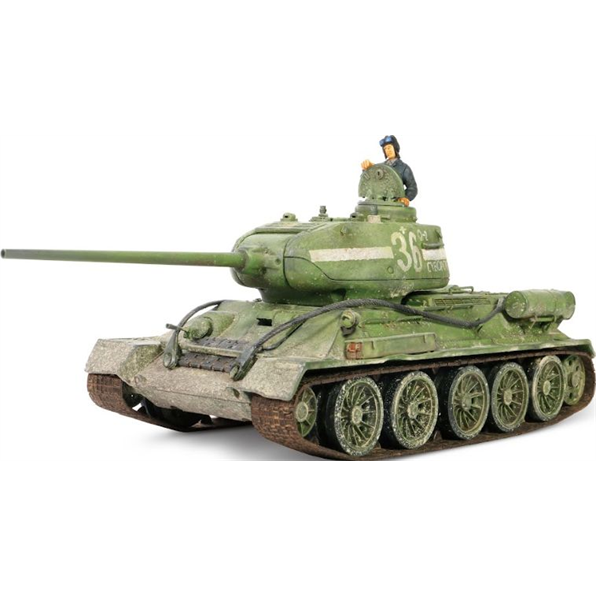 Soviet T-34-85 Model 1944 Medium Tank 55th Guards Tank Bde. 7th Guards Berlin 1945