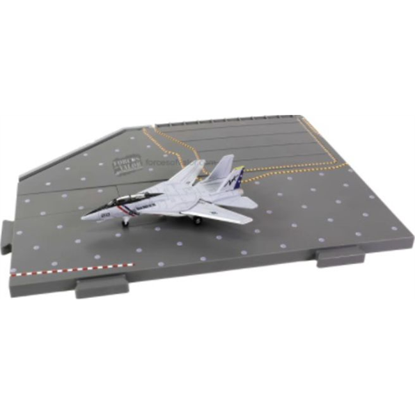 USS Enterprise CVN-65 Section #C deck + F-14A VF-2 'Bounty Hunter'