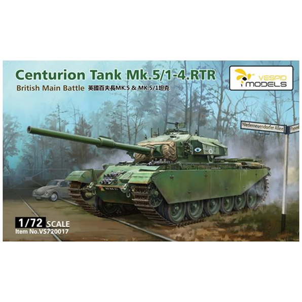 Centurian Tank MK.5/1-4.RTR British Main Battle Tank