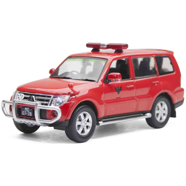 Mitsubishi Pajero Macau Fire Brigade (With Resin bumpers)