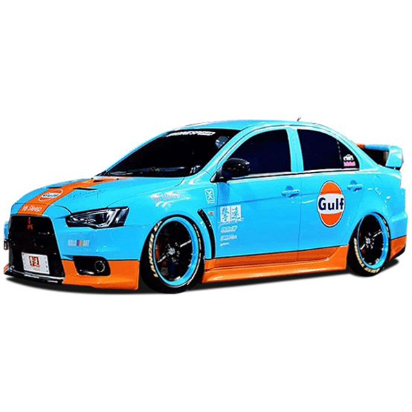 Mitsubishi Lancer Evolution X Gulf Oil