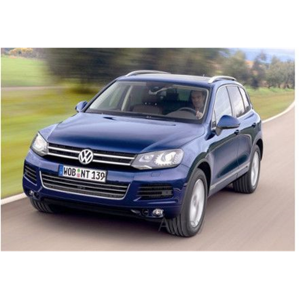 VW Touareg II, met.-blue