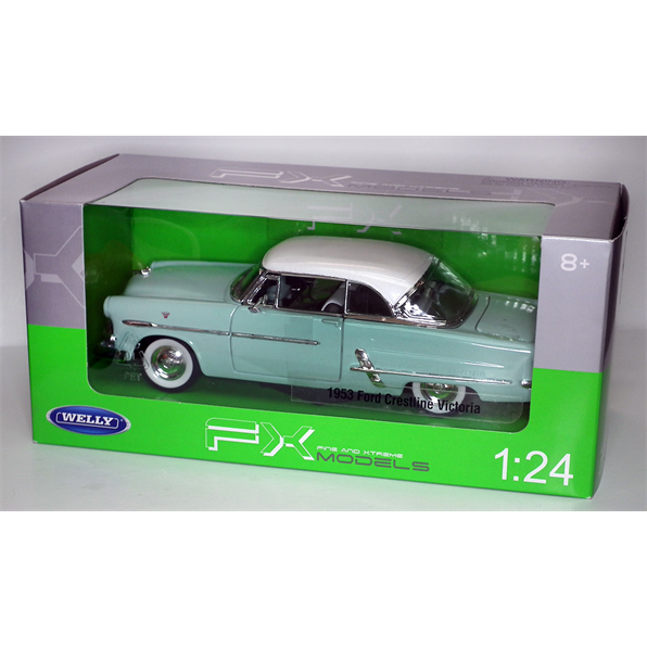 Ford Crestline Victoria 1953 - Mint/White