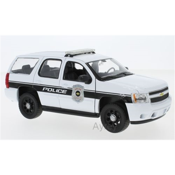 Chevrolet Tahoe Police Vehicle 2008 White