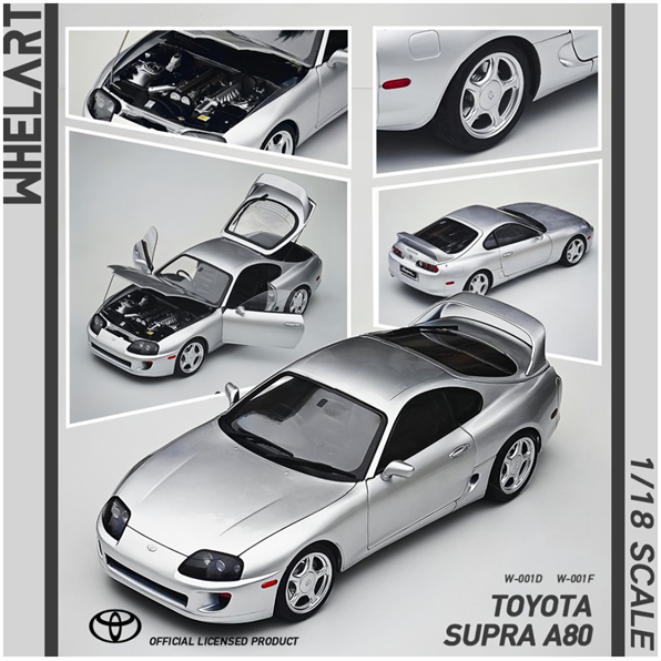 Toyota Supra A80 Silver (RHD)