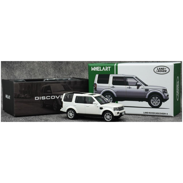 Land Rover Discovery 4 White/Silver Wheels