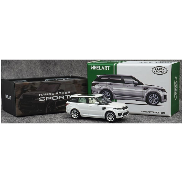 Range Rover Sport 2018 White/Silver Wheels