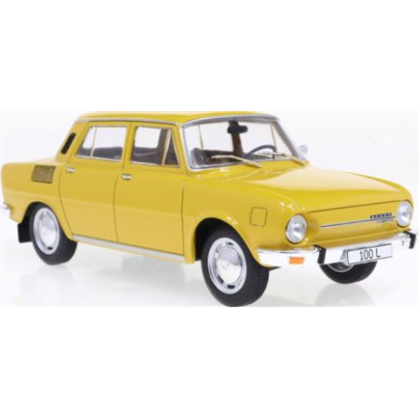 Skoda 100L Yellow 1974