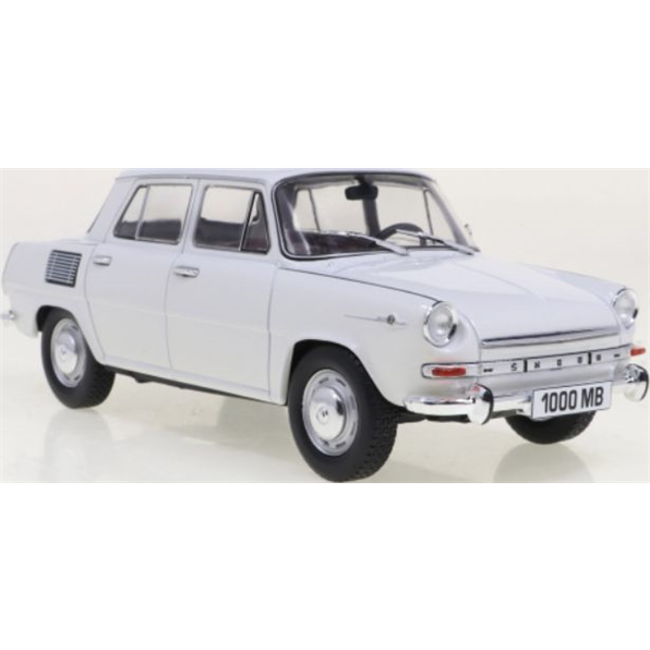 Skoda 1000 MB White 1968