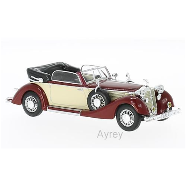 Horch 853A Convertible, red/beige 1938