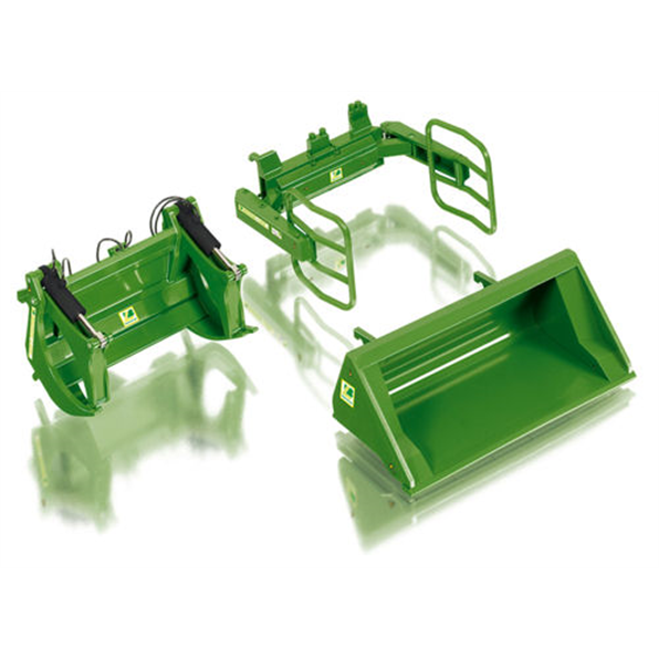 John Deere Front Loader Green Attachments