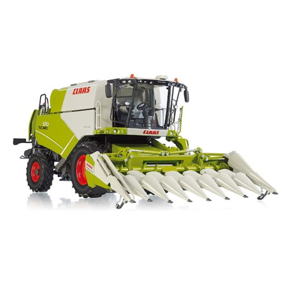 Claas Tucano 570 Combine w/Corn Header 8-7