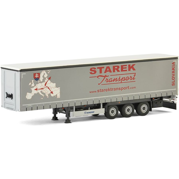 Curtainside Trailer 3 axle, Starek