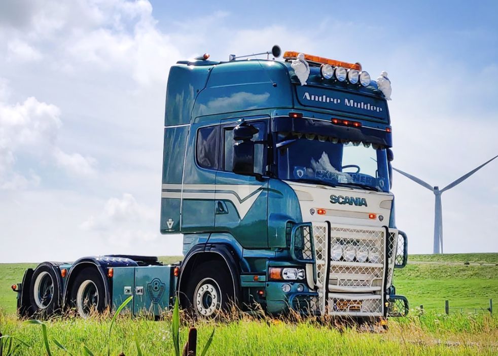 Scania R5 Topline 6X2 Tag Axle 'Andre Mulder' - John Ayrey Die Casts