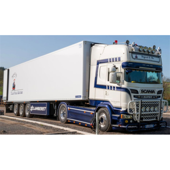 Scania Streamline 4x2 Reefer Trailer 3 Axle 'Bajard Et Fils'