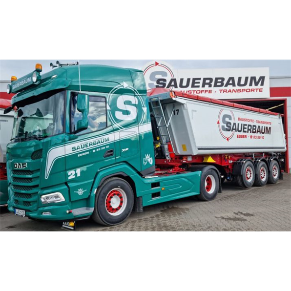 DAF XF 4X2 Tipper Trailer 3 Axle 'Sauerbaum'