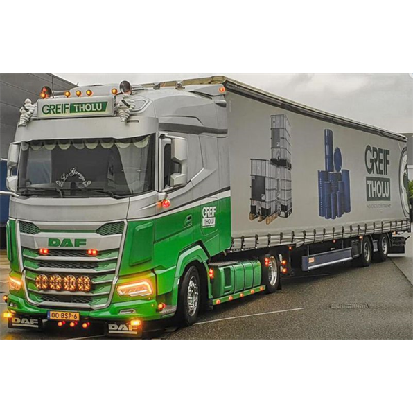 DAF XG 4x2 Curtainside Trailer 3 Axle 'Greif Tholu'