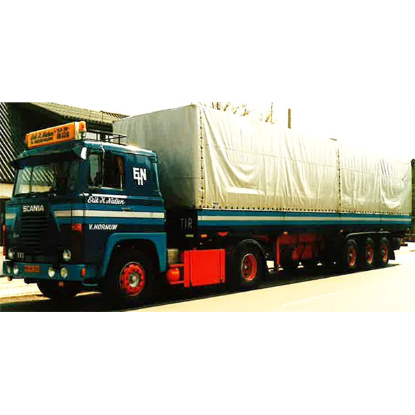 Scania 1 Series 4x2 Classic Curtainside Trailer 3 Axle Erik H Nielsen