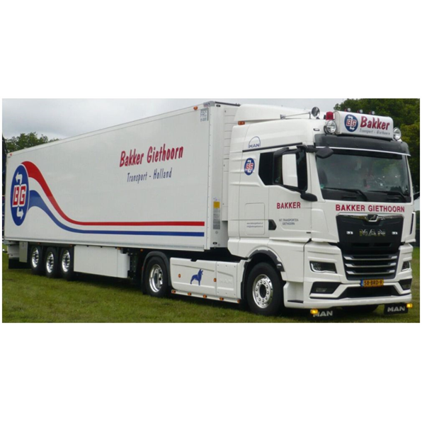 MAN TGX GM 4x2 Reefer Trailer 3 Axle Bakker Giethoorn