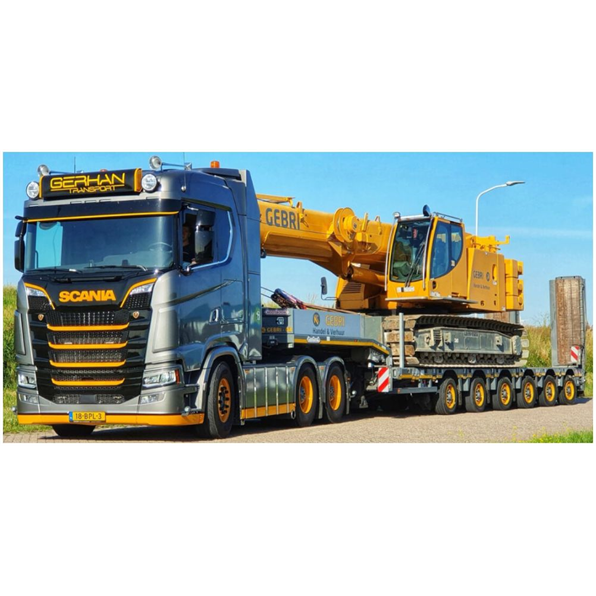 Scania S Normal CS20N 6x4 Manoovr 6 Axle Gerhan Transport