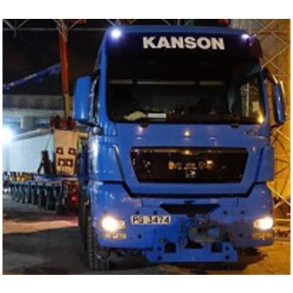 MAN TGX XXL 8x4 Ballast Box + Hitch Kanson