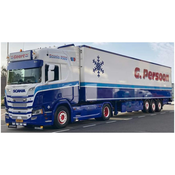 Scania R Highline CR20H 4x2 Reefer Trailer 3 Axle G. Persoon
