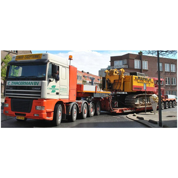 DAF 95XF Space Cab 10x4 Low Loader 5 Axle C. Zwagerman GINAF