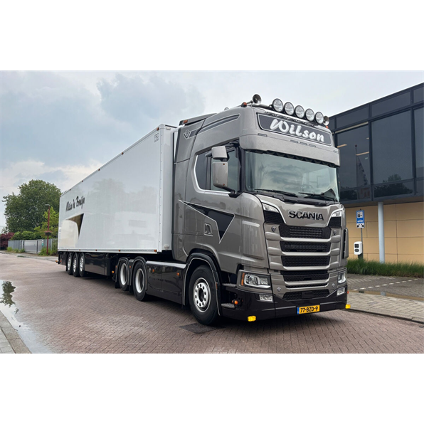 Scania S Highline CS20H 6x2 TAG Axle Reefer Trailer 3 Axle Wilco de Bruijn